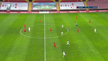 GOL | Kayserispor 1-2 Hekimoğlu Trabzon