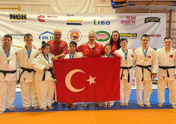 Özel Sporcular Down Judo Millilerimiz İsveç'te 8 altın madalya kazandı