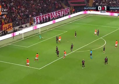 GOL | Galatasaray 0-2 Fatih Karagümrük