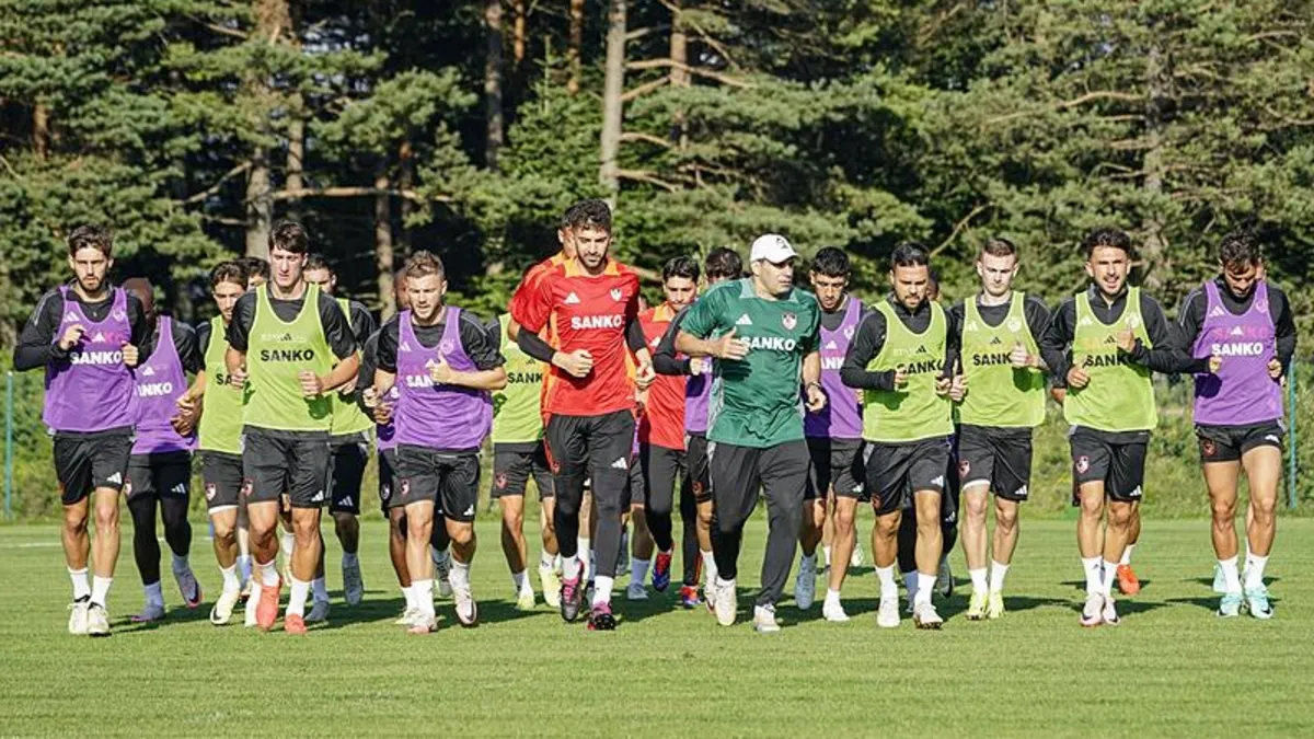 Gaziantep FK Topuk Yaylası'nda kampa girdi!