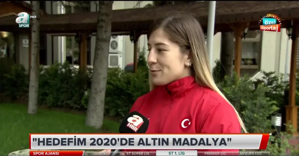 "Hedefim 2020'de altın madalya kazanmak"