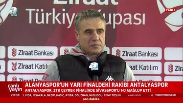 Sivasspor Antalyaspor maçı sonrası Ersun Yanal'dan açıklama