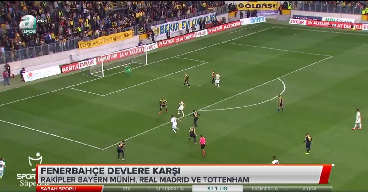 Fenerbahçe devlere karşı