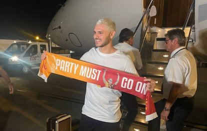 Galatasaray’ın yeni transferi Mauro Icardi İstanbul’da!