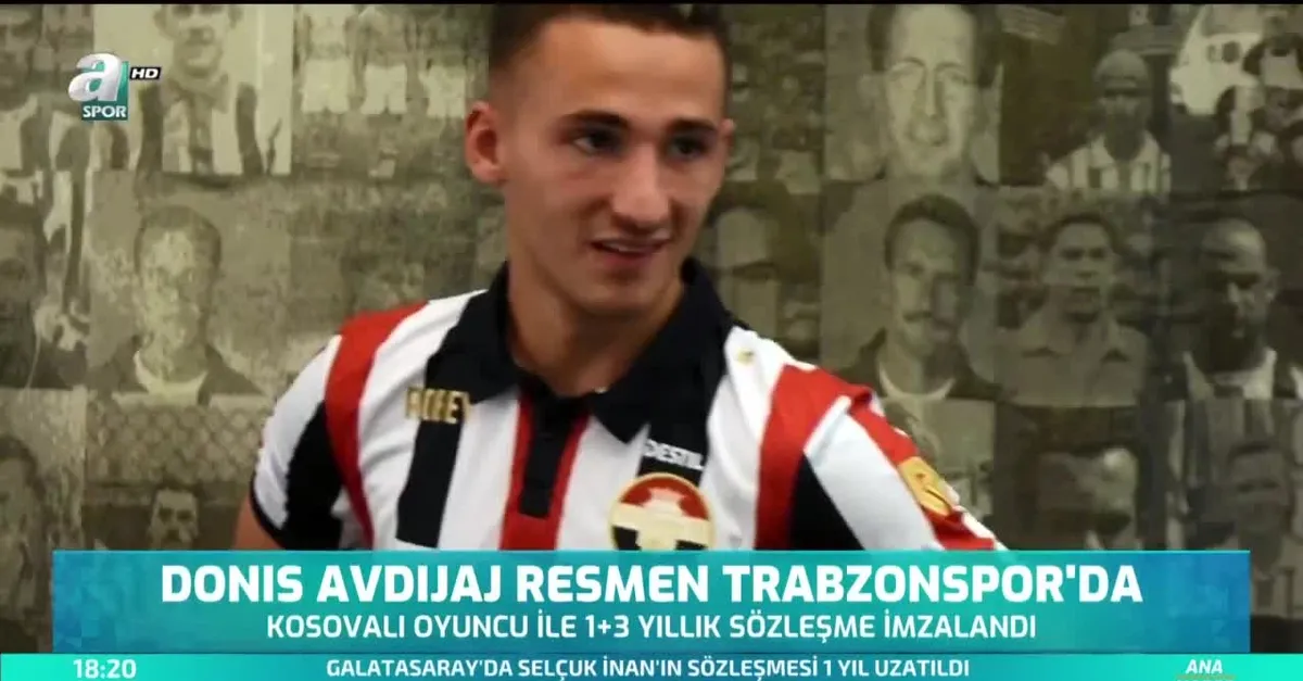 Donis Avdijaj resmen Trabzonspor'da
