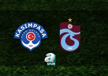 Kasımpaşa - Trabzonspor | CANLI