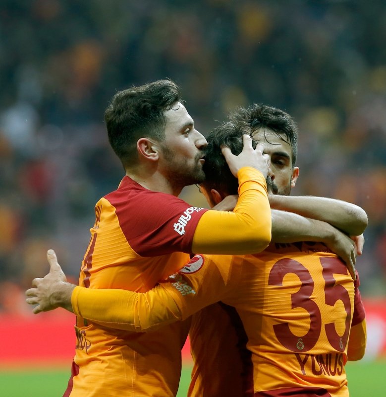 Galatasaray - Boluspor maçından kareler