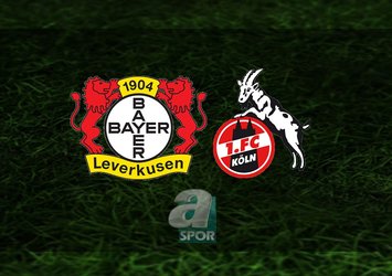 Bayer Leverkusen - Köln maçı ne zaman?
