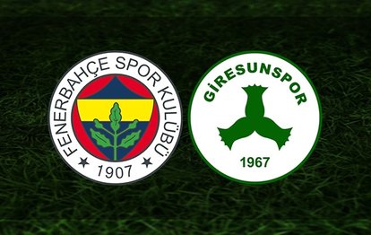 Fenerbahçe – Giresunspor maçı CANLI SKOR |  Fenerbahçe – Giresunspor maçı ne zaman? Fenerbahçe maçı saat kaçta ve hangi kanalda? | Süper Lig