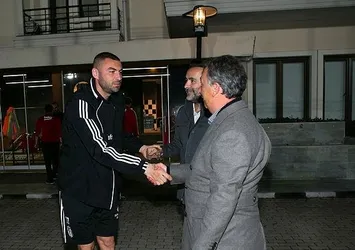 Ahmet Nur Çebi'den takıma moral ziyareti