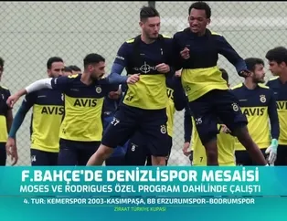 Fenerbahçe'de Denizlispor mesaisi