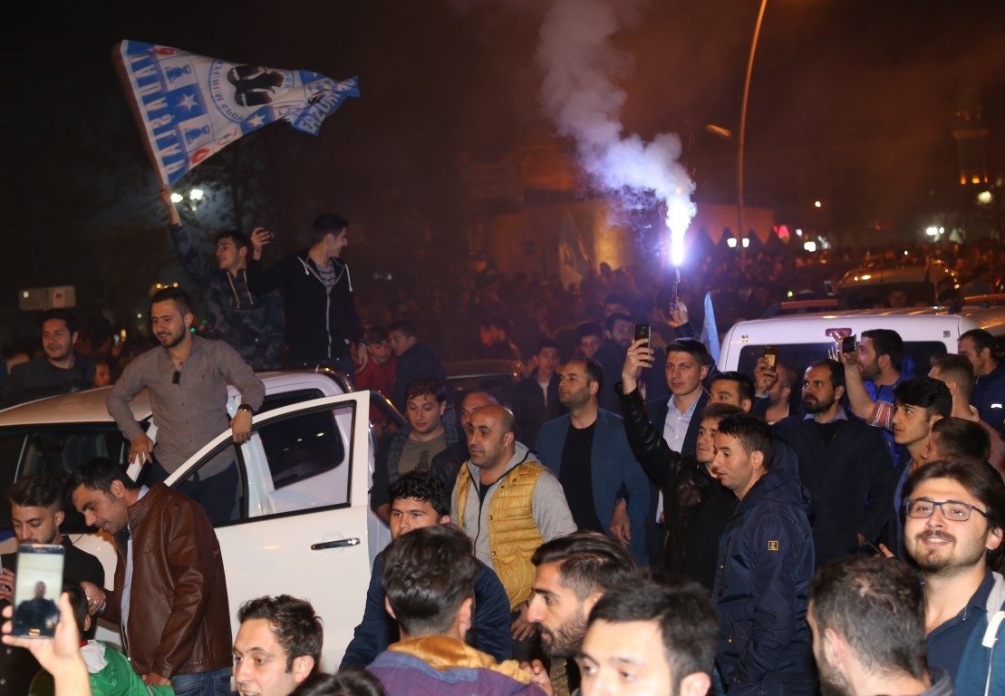 Erzurum’da TFF 1. Lig sevinci