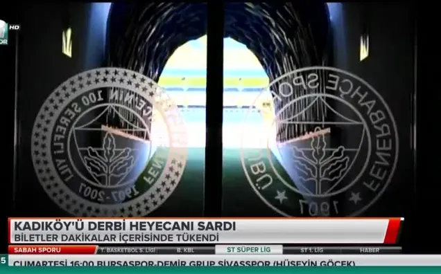 Kadıköy'ü derbi heyecanı sardı