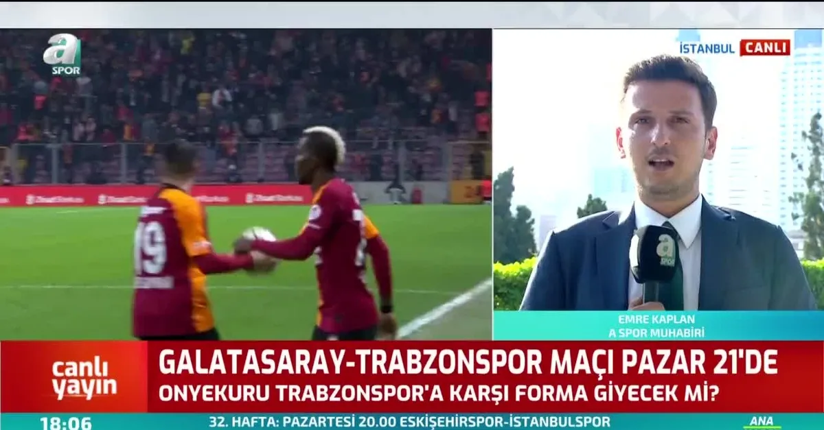 Onyekuru Trabzonspor maçında oynayacak mı?