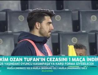 Tahkim Ozan'ın cezasını 1 maça indirdi