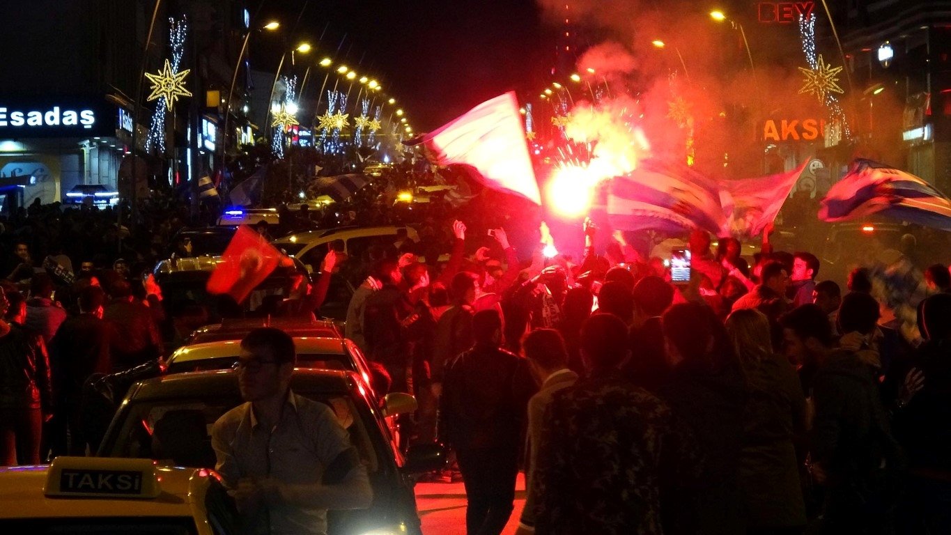 Erzurum’da TFF 1. Lig sevinci