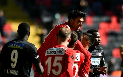 Gaziantep FK 5-1 Sivasspor MAÇ SONUCU-ÖZET