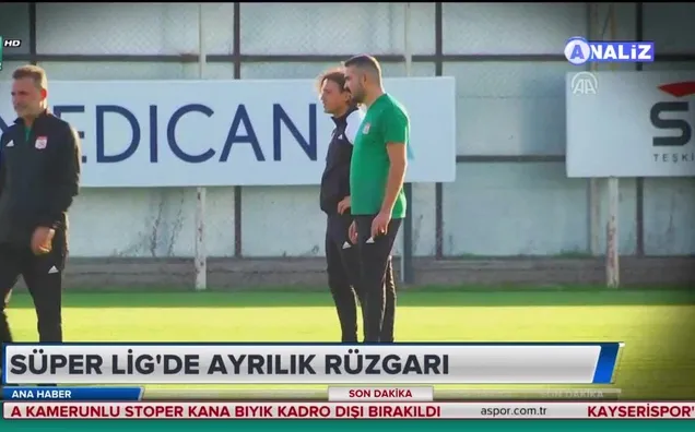 Süper Lig'de ayrılık rüzgarı