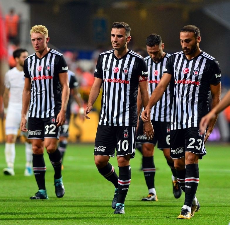 Kasımpaşa - Beşiktaş maçından kareler