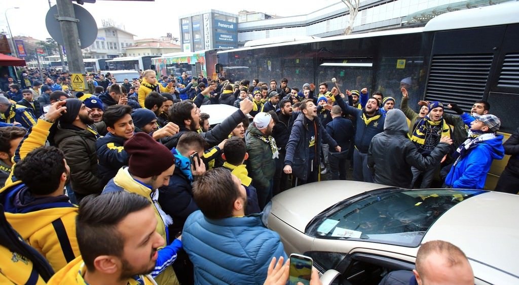 Fenerbahçe taraftarı Vodafone Arena’da