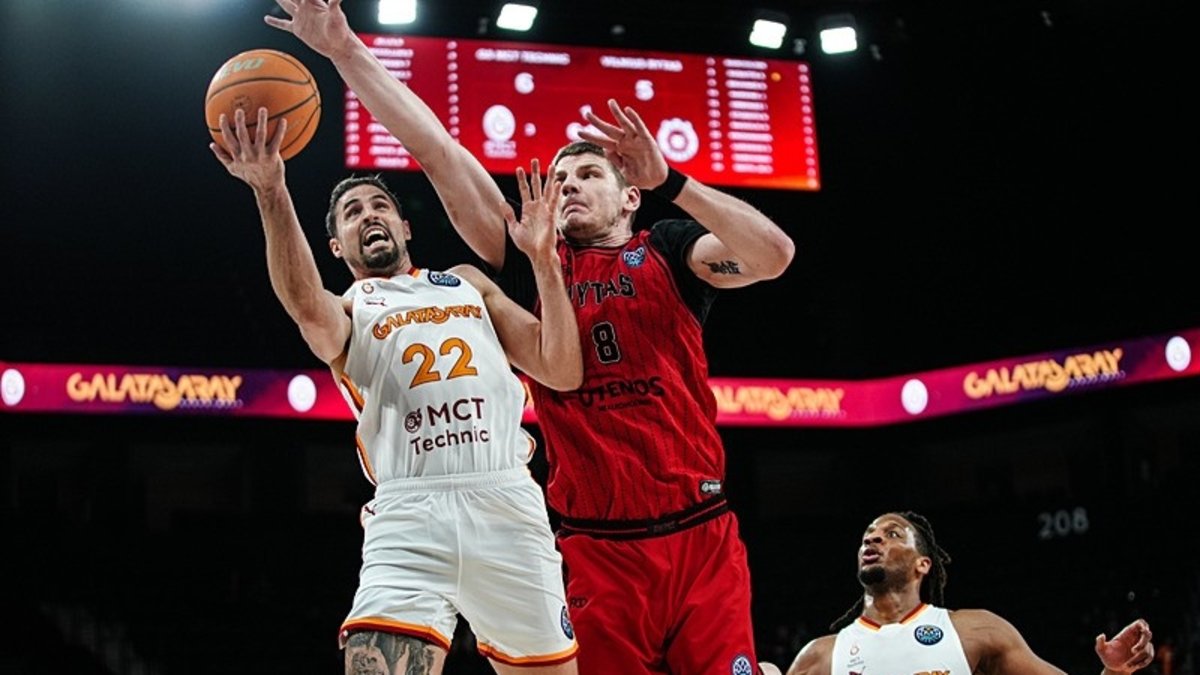 Galatasaray MCT Technic, yenilmesine rağmen Basketbol Şampiyonlar Ligi'nde çeyrek finalde!