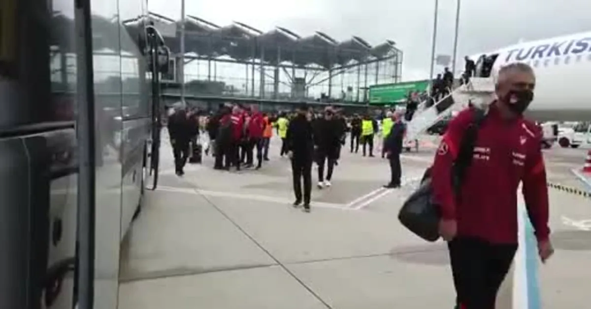 A Milli takım'ımız Almanya'da