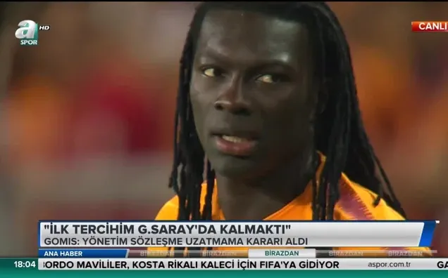 Gomis: İlk tercihim Galatasaray'da kalmaktı