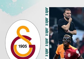 İşte Buruk'un Antalyaspor maçı 11'i!
