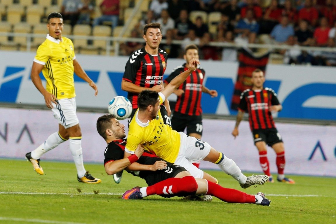 Vardar - Fenerbahçe maçından kareler