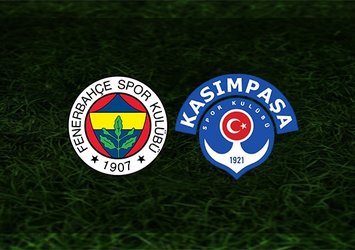 Fenerbahçe - Kasımpaşa maçı saat kaçta ve hangi kanalda? | Süper Lig