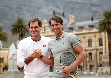 Federer ile Nadal birlikte korta çıkacak