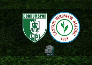 Bodrum FK - Ç. Rizespor | CANLI