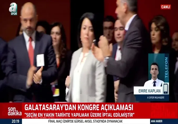 G.Saray'da seçimler iptal edildi!