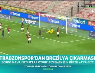 Trabzonspor'dan Brezilya çıkarması