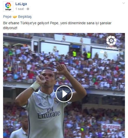 Pepe transferi Avrupa’yı salladı