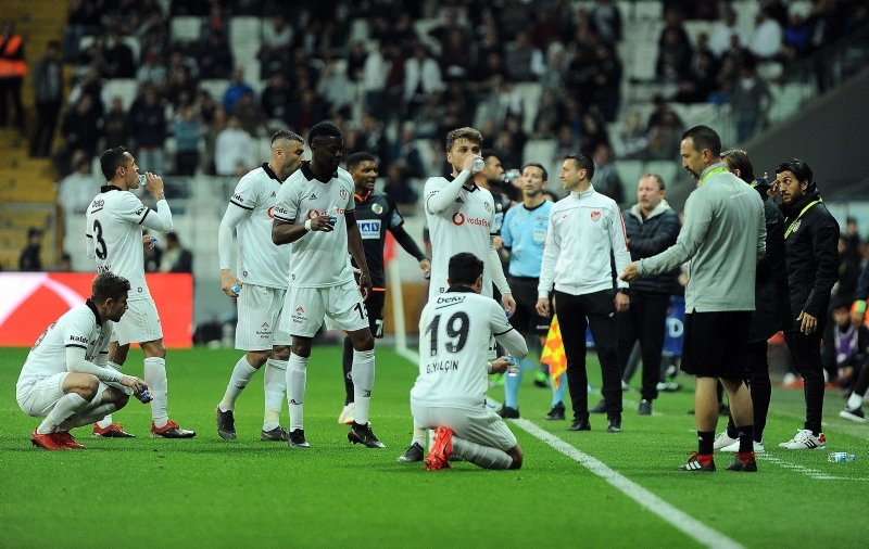 Beşiktaş - Alanyaspor maçından kareler