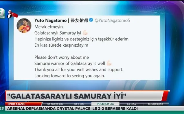 "Galatasaraylı Samuray iyi"