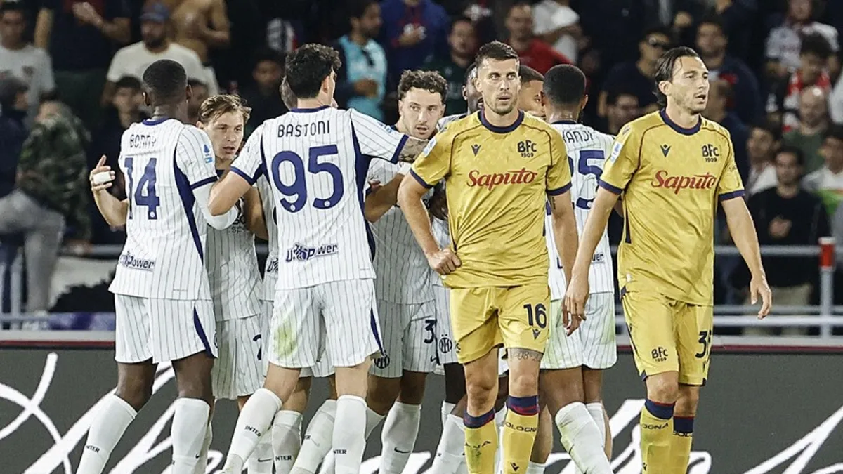 Inter deplasmanda Bologna'yı mağlup etti!
