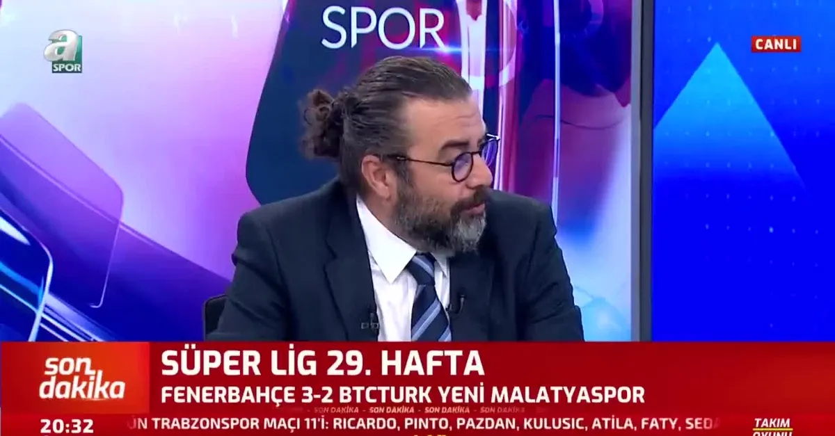 "Fenerbahçe'nin attığı 3. gole üzüldüm"
