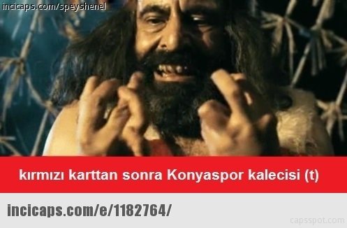 Konyaspor - G.Saray caps’leri