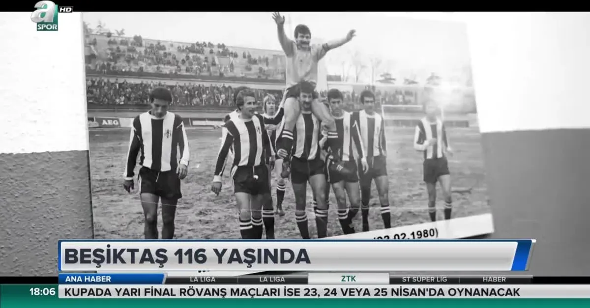 Beşiktaş 116 yaşında