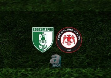 Bodrum FK - Çorum FK | CANLI