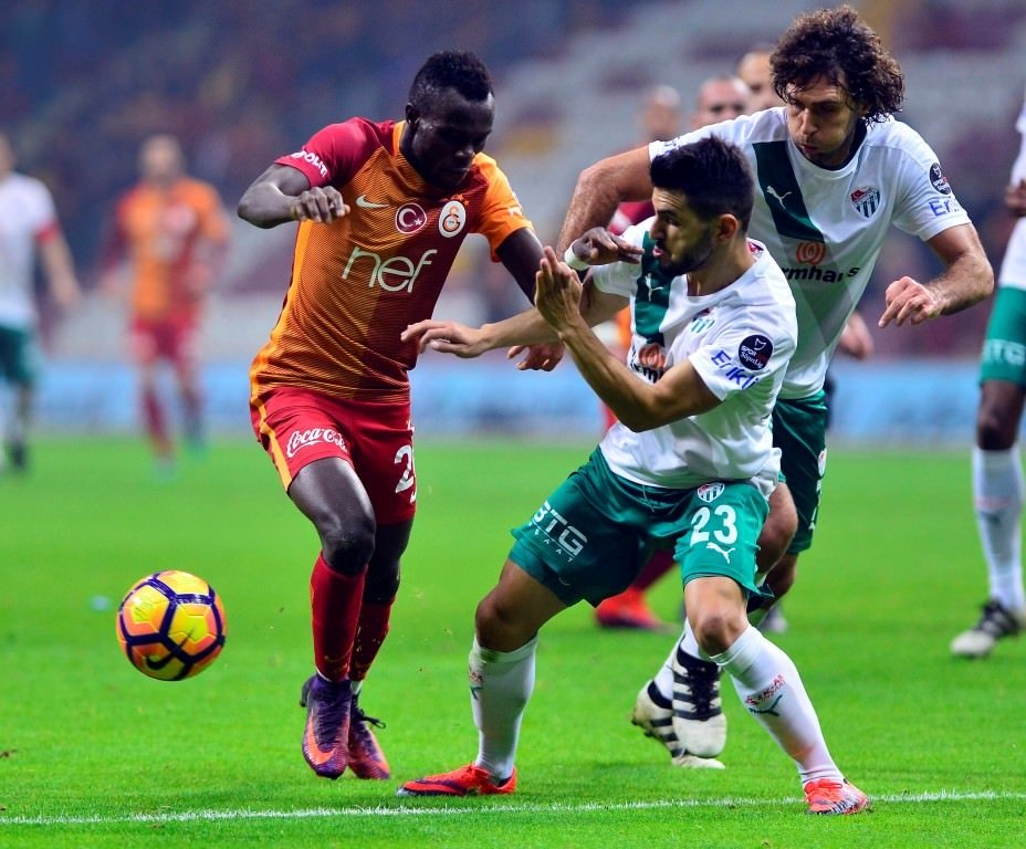 Galatasaray-Bursaspor karşılaşmasından kareler
