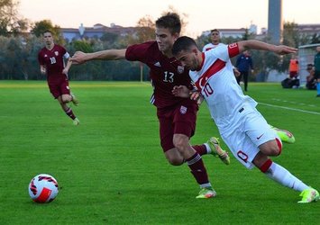 U19 Milli Takımı Letonya'yı devirdi!