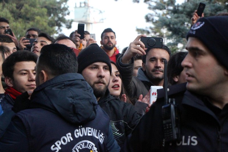 Bolu’da Galatasaray izdihamı yaşandı