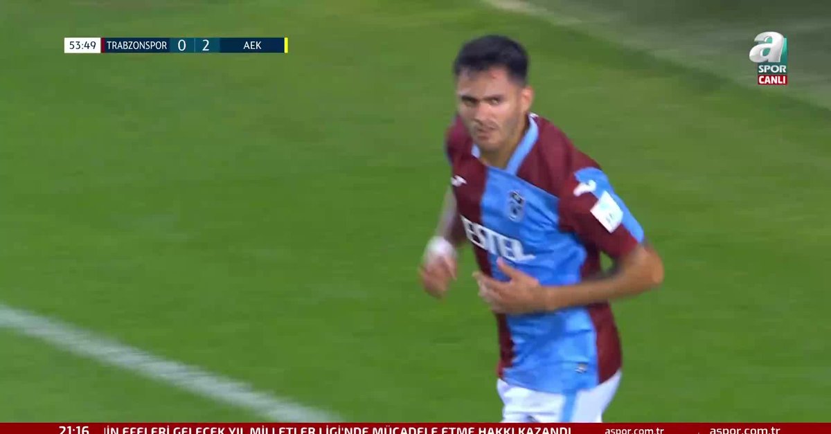 GOL | Trabzonspor 1-2 AEK