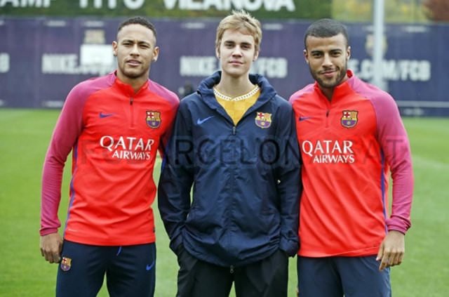 Justin Bieber Barcelona’da!