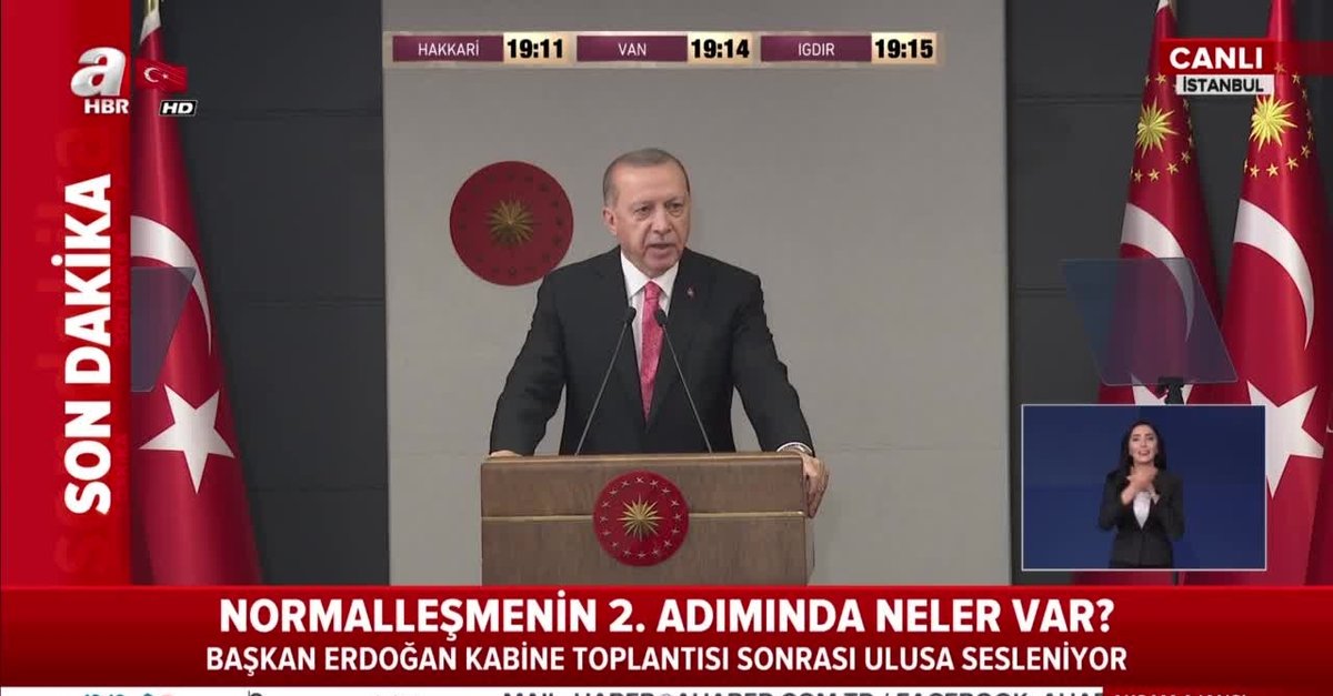 Başkan Erdoğan yeni sokağa çıkma yasağını açıkladı!