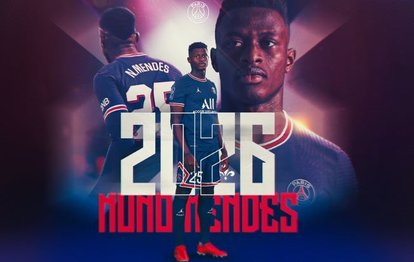 Ligue 1 devi Paris Saint-Germain Nuno Mendes transferini açıkladı!