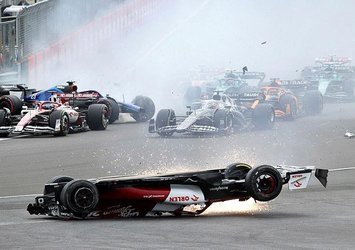 Formula 1'de korkunç kaza!